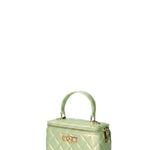 Borsa a Spalla in 100% Pu Vegan Leather Oro