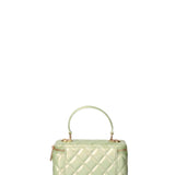 Borsa a Spalla in 100% Pu Vegan Leather Oro