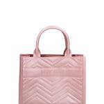 Borsa a mano da donna 100% gomma FLAT BUBY WAVE M -OLD ROSE-CDF Marc Ellis