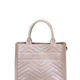 Borsa a mano da donna 100% gomma FLAT BUBY WAVE M -STONE-CDF Marc Ellis