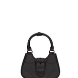 Borsa a mano da donna 100% gomma FLAT CIRCLE-BLACK-BLACK Marc Ellis