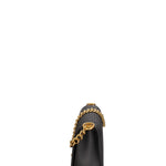 Borsa a mano da donna 100% gomma FLAT M BALL 24-BLACK-LIGHT OTTONE Marc Ellis