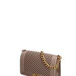 Borsa a mano da donna 100% gomma FLAT M BALL 24-BRONZE-LIGHT OTTONE Marc Ellis