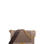 Borsa a mano da donna 100% gomma FLAT M BALL 24-BRONZE-LIGHT OTTONE Marc Ellis