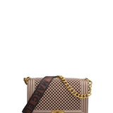 Borsa a mano da donna 100% gomma FLAT M BALL 24-BRONZE-LIGHT OTTONE Marc Ellis