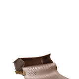 Borsa a mano da donna 100% gomma FLAT M BALL 24-BRONZE-LIGHT OTTONE Marc Ellis