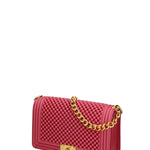Borsa a mano da donna 100% gomma FLAT M BALL 24-CHERRY-GOLD Marc Ellis