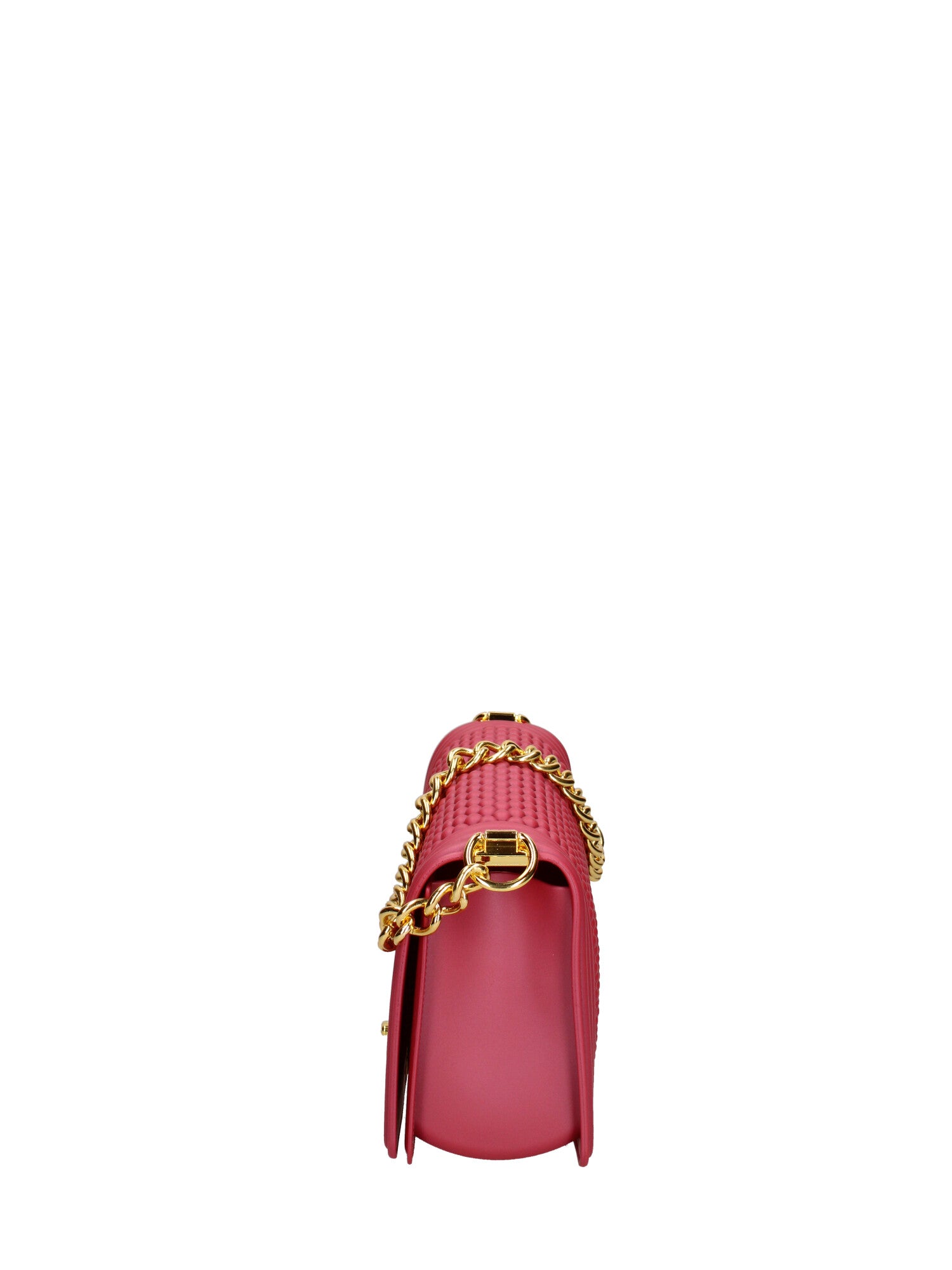 Borsa a mano da donna 100% gomma FLAT M BALL 24-CHERRY-GOLD Marc Ellis