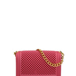 Borsa a mano da donna 100% gomma FLAT M BALL 24-CHERRY-GOLD Marc Ellis