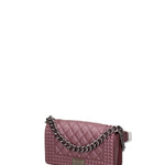 Borsa a mano donna 100% gomma FLAT PENKA S-DARK MAUVE-BRUSH CDF Marc Ellis