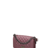 Borsa a mano donna 100% gomma FLAT PENKA S-DARK MAUVE-BRUSH CDF Marc Ellis