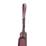 Borsa a mano donna 100% gomma FLAT PENKA S-DARK MAUVE-BRUSH CDF Marc Ellis