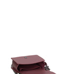 Borsa a mano donna 100% gomma FLAT PENKA S-DARK MAUVE-BRUSH CDF Marc Ellis