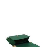 Borsa a mano donna 100% gomma FLAT PENKA S-FOREST GREEN-GOLD Marc Ellis