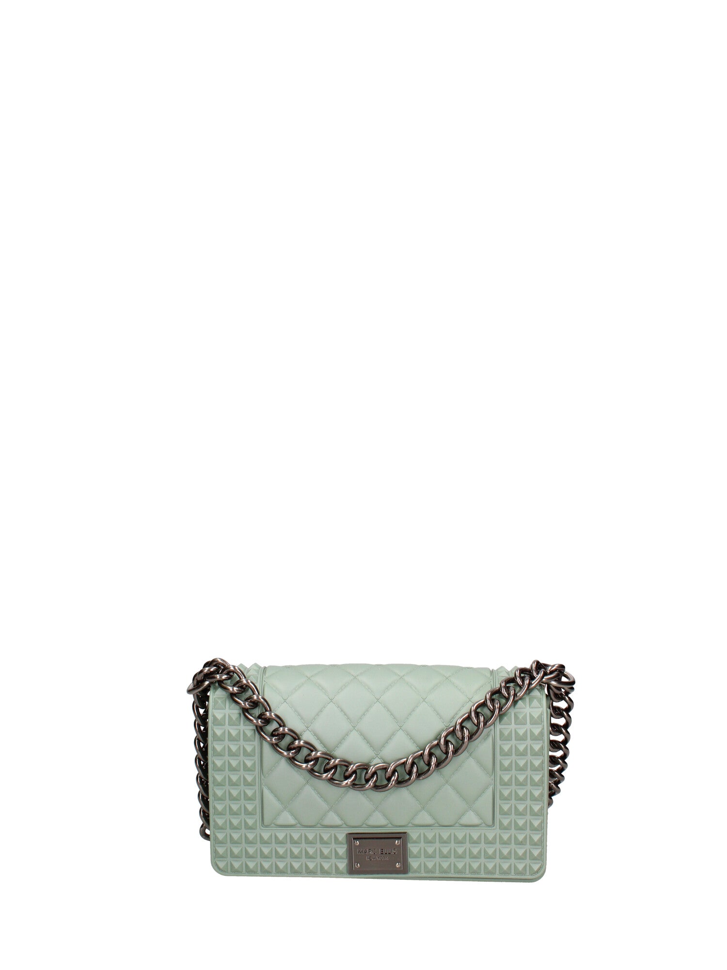 Borsa a mano donna 100% gomma FLAT PENKA S-OLIVE-BRUSH CDF Marc Ellis