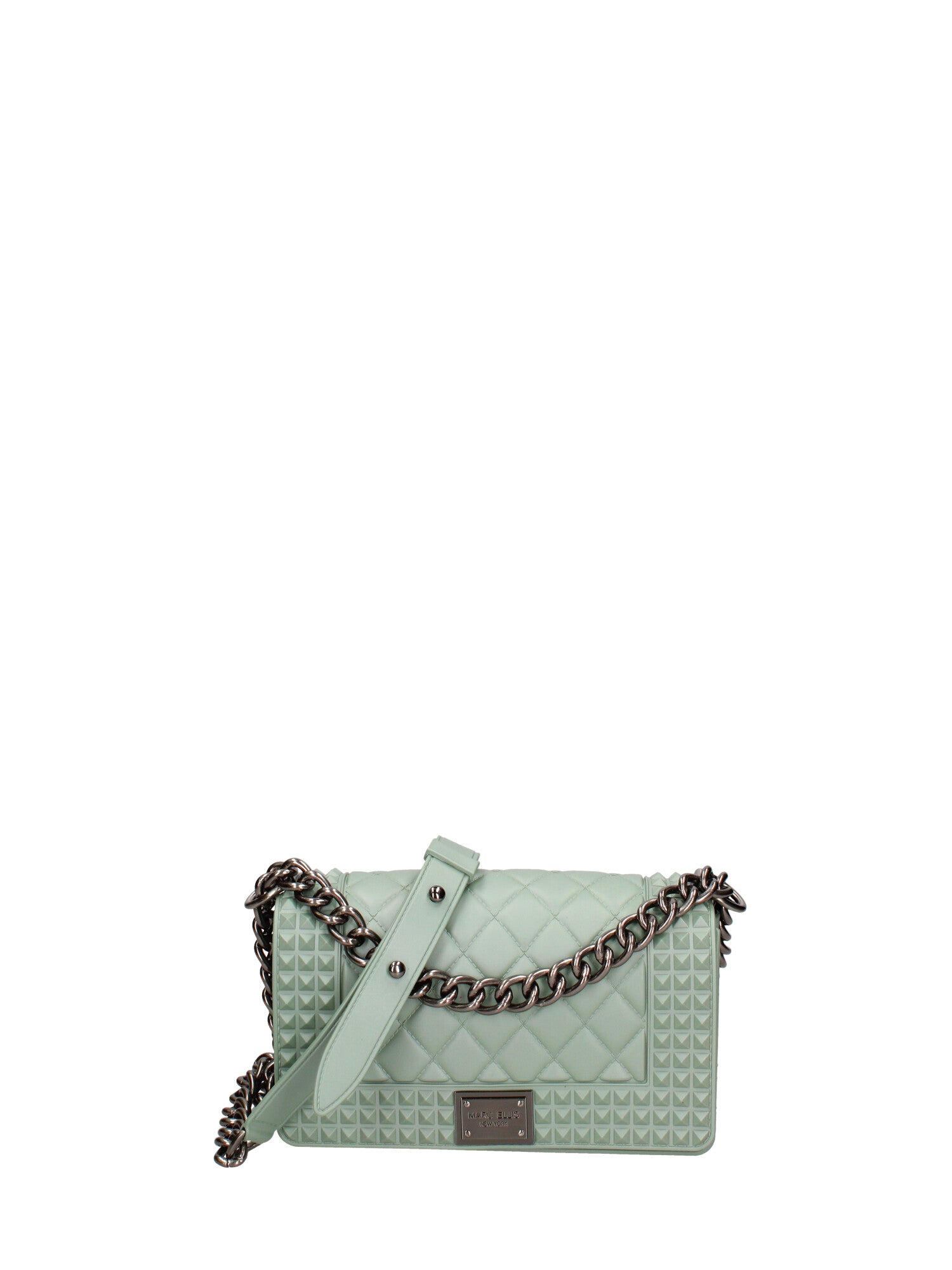 Borsa a mano donna 100% gomma FLAT PENKA S-OLIVE-BRUSH CDF Marc Ellis