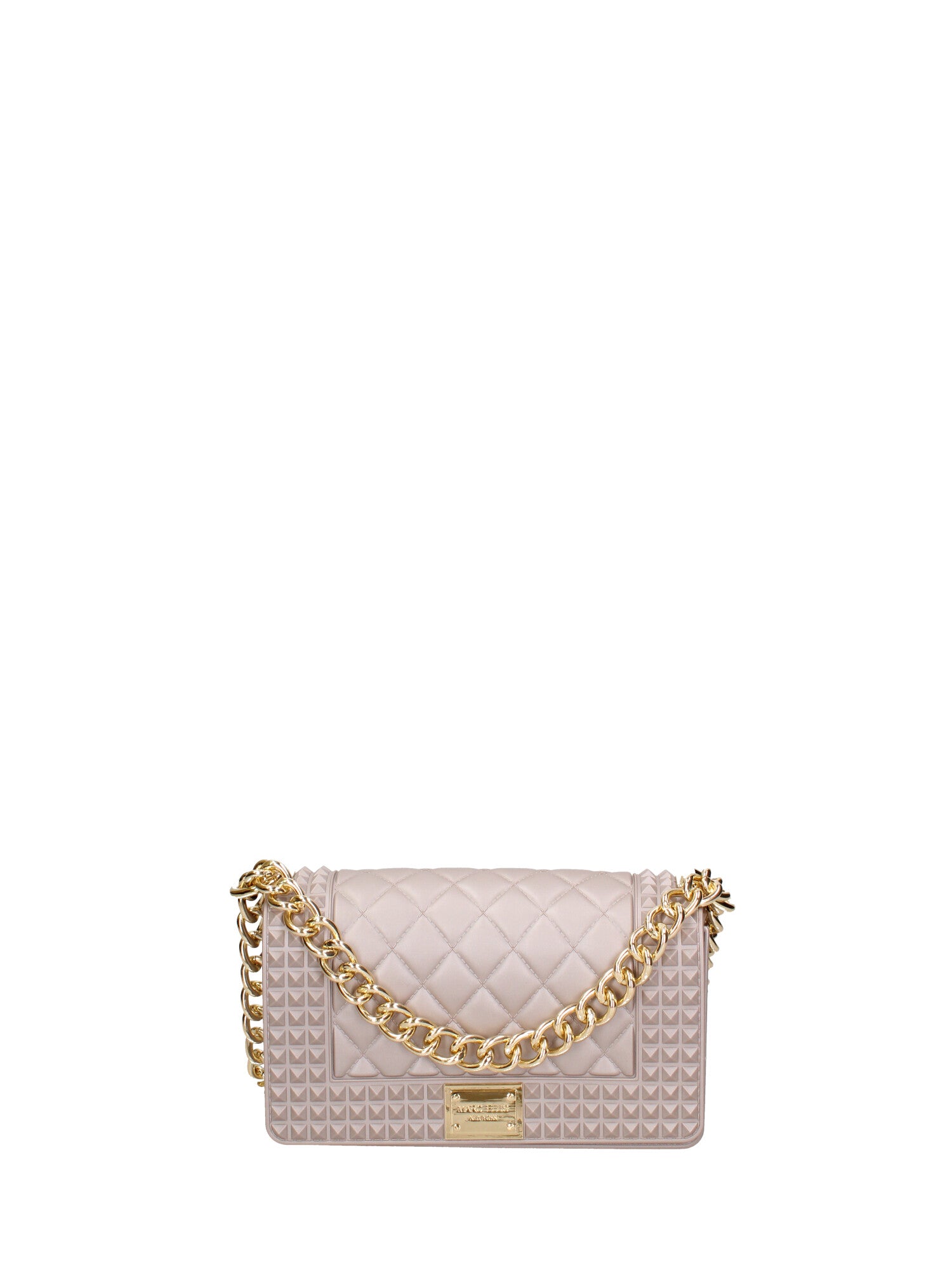 Borsa a mano donna 100% gomma FLAT PENKA S-STONE-LIGHT GOLD Marc Ellis