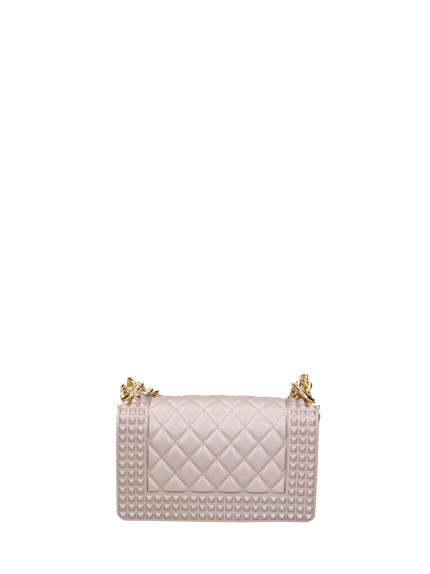 Borsa a mano donna 100% gomma FLAT PENKA S-STONE-LIGHT GOLD Marc Ellis