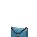 Borsa a mano donna 100% gomma FLAT PENKA S-SUGAR BLUE-BRUSH CDF Marc Ellis
