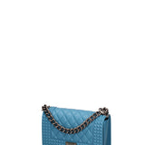 Borsa a mano donna 100% gomma FLAT PENKA S-SUGAR BLUE-BRUSH CDF Marc Ellis