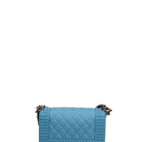 Borsa a mano donna 100% gomma FLAT PENKA S-SUGAR BLUE-BRUSH CDF Marc Ellis