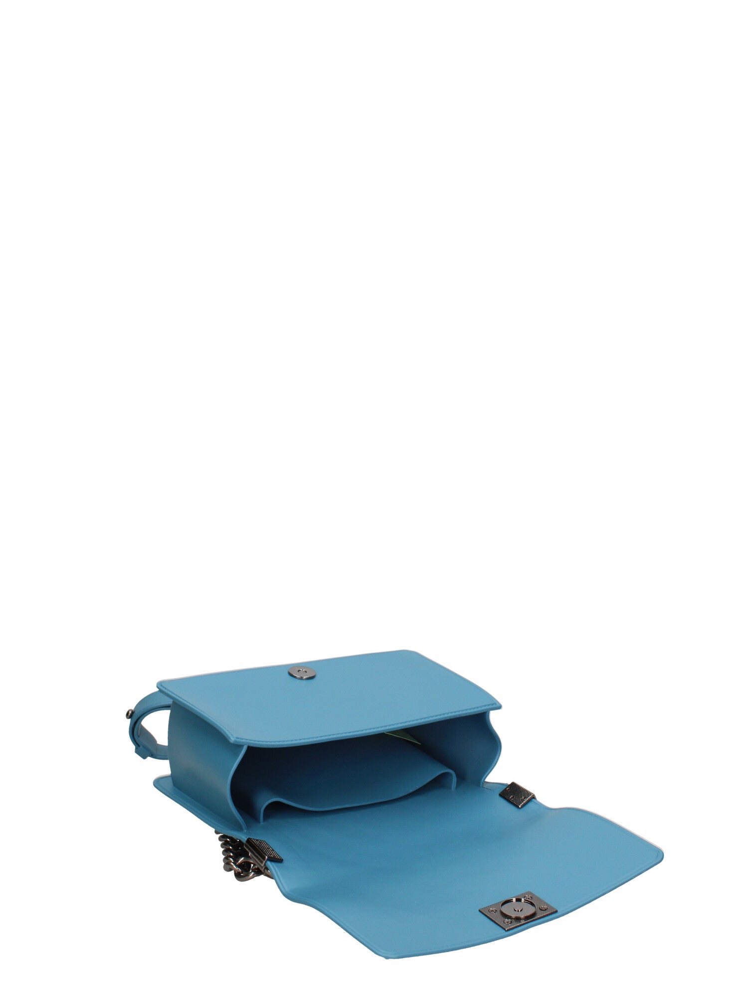 Borsa a mano donna 100% gomma FLAT PENKA S-SUGAR BLUE-BRUSH CDF Marc Ellis