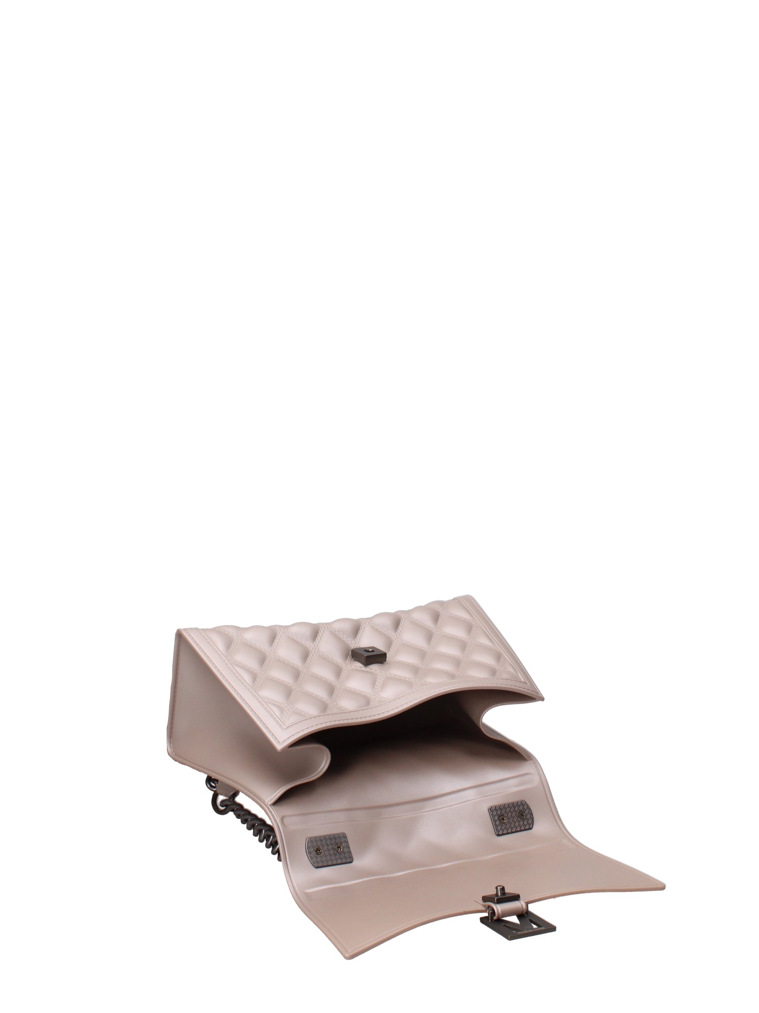 Borsa a mano da donna 100% gomma FLAT RHOMBUS M 24-STONE-SATIN CDF Marc Ellis