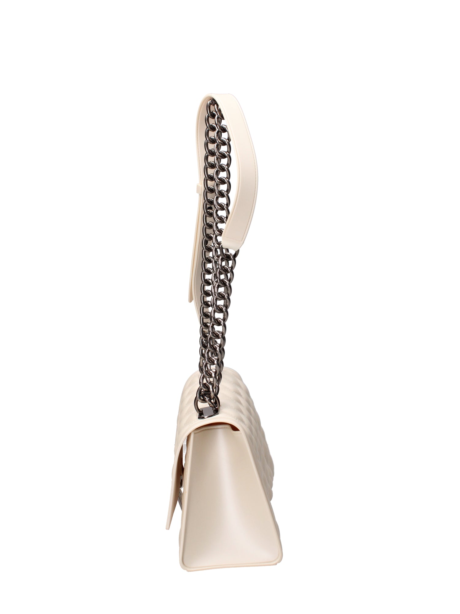 Borsa a mano da donna 100% gomma FLAT RHOMBUS M 24-WHITECAP-BRUSH CDF Marc Ellis