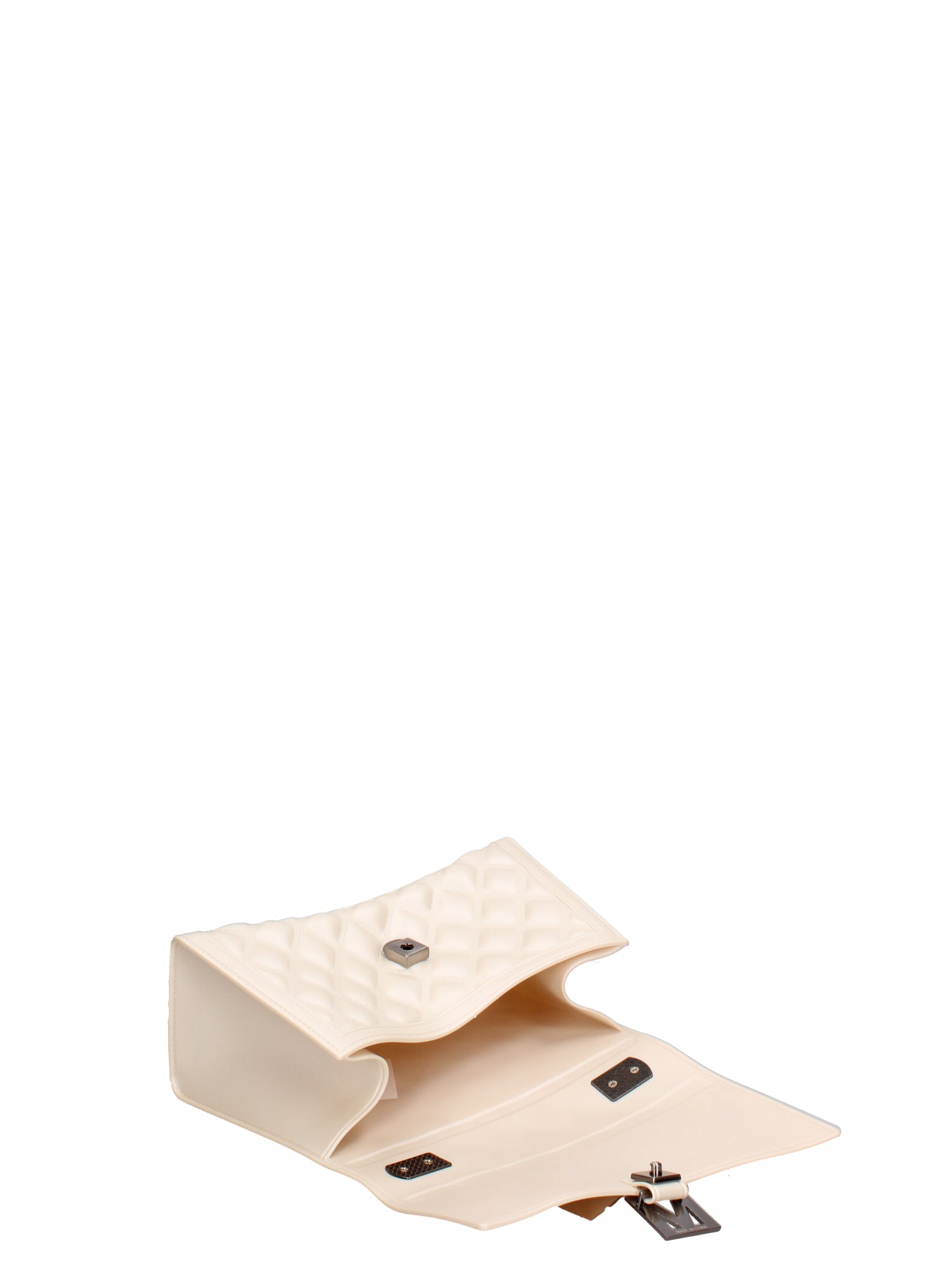 Borsa a mano da donna 100% gomma FLAT RHOMBUS M 24-WHITECAP-BRUSH CDF Marc Ellis