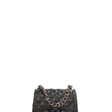 Borsa a mano donna 100% gomma FLAT RHOMBUS S 24-BLACK-BRUSH CDF Marc Ellis