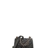 Borsa a mano donna 100% gomma FLAT RHOMBUS S 24-BLACK-BRUSH CDF Marc Ellis