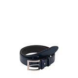 Cintura da uomo in vera pelle Made in Italy FTR35-Blu I Fratelli