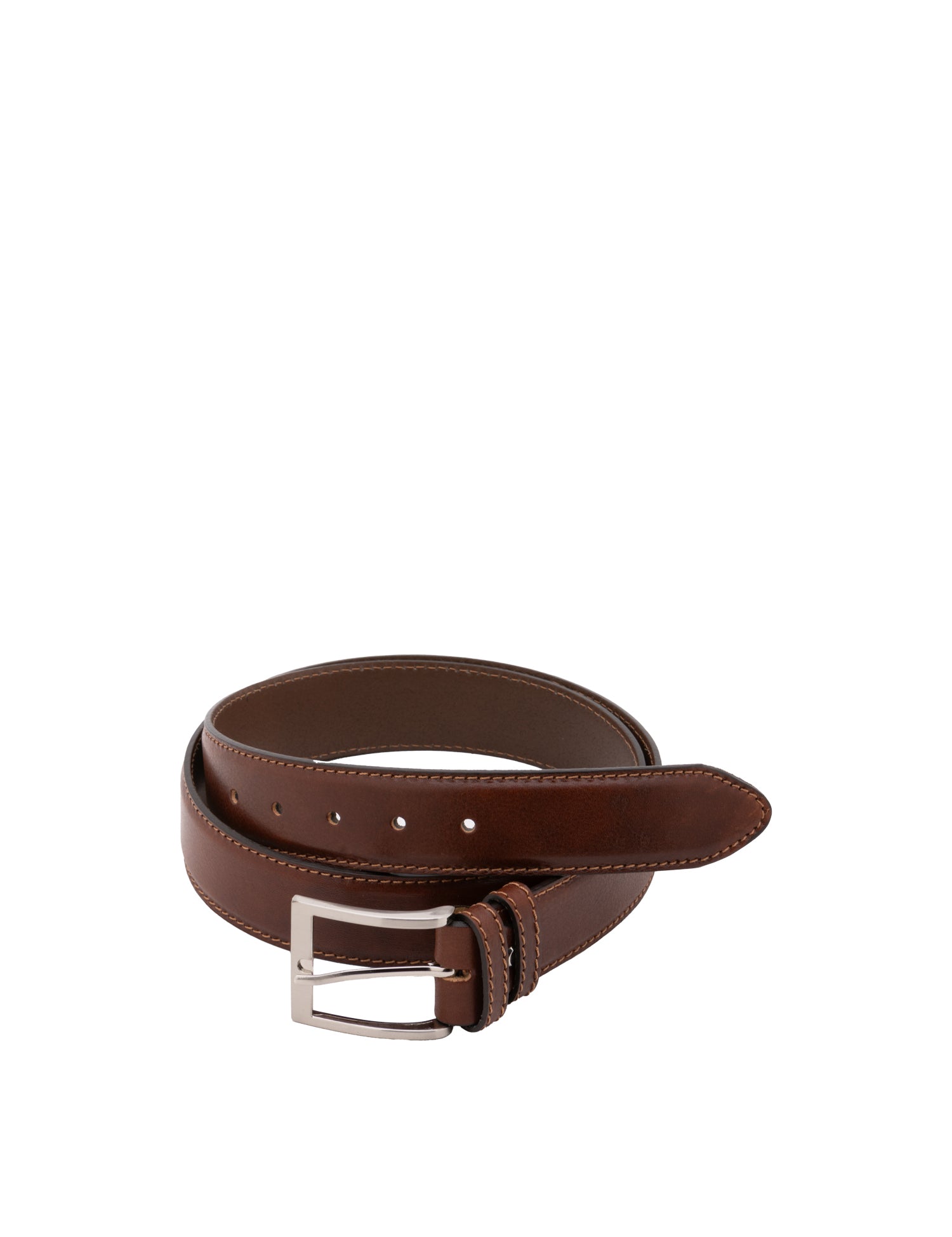 Cintura uomo in vera pelle Made in Italy FTR40-Marrone I Fratelli