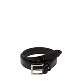 Cintura da uomo in vera pelle Made in Italy FTR35-Nero I Fratelli