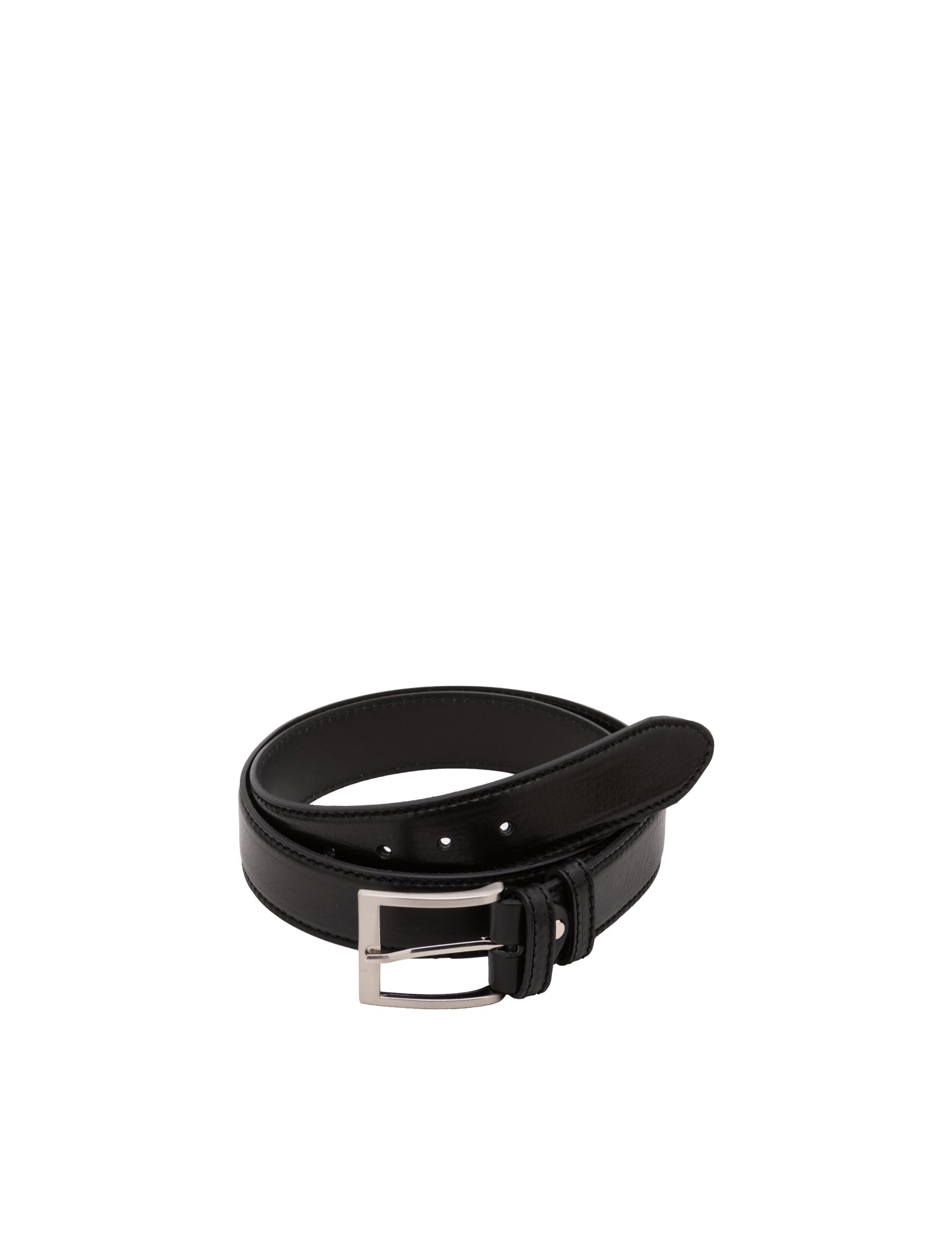 Cintura uomo in vera pelle Made in Italy FTR40-Nero I Fratelli