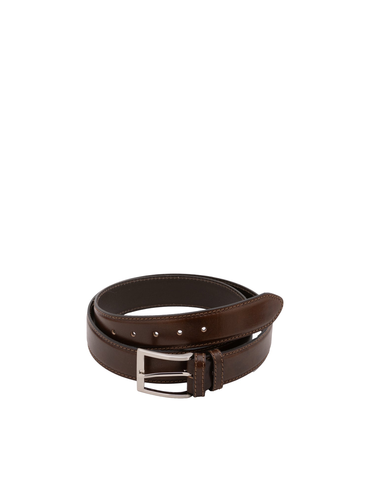 Cintura da uomo in vera pelle Made in Italy FTR35-Tmoro I Fratelli