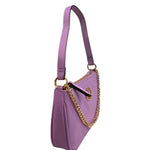 Borsa a Mano in 100% Pu Vegan Leather Blu
