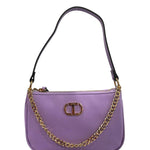 Borsa a Mano in 100% Pu Vegan Leather Blu