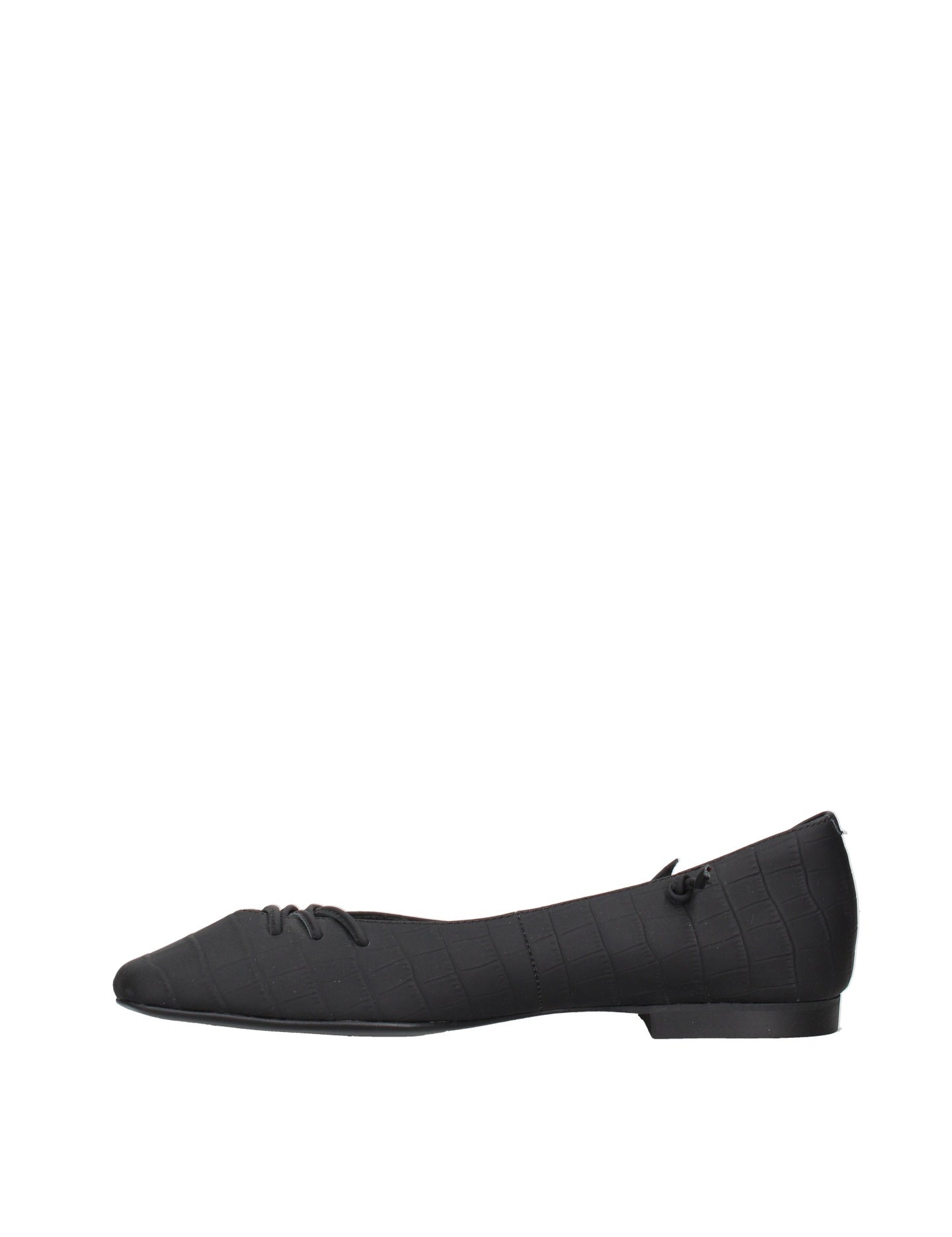 Scarpa con Tacco in Vera Pelle Nero