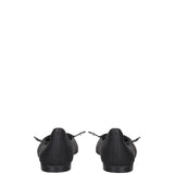 Scarpa con Tacco in Vera Pelle Nero