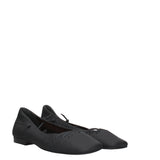 Scarpa con Tacco in Vera Pelle Nero