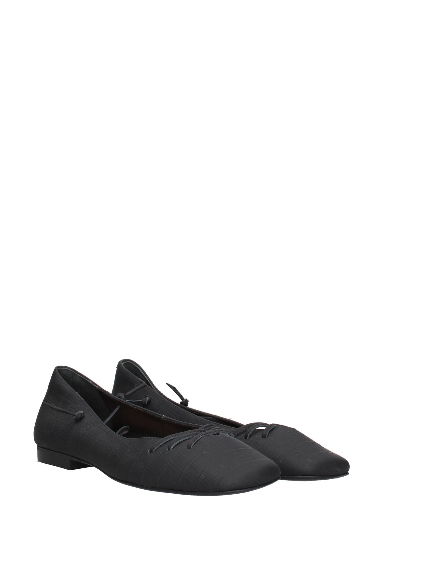 Scarpa con Tacco in Vera Pelle Nero