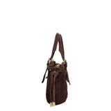 Borsa a Spalla in Vera Pelle Testa di Moro
