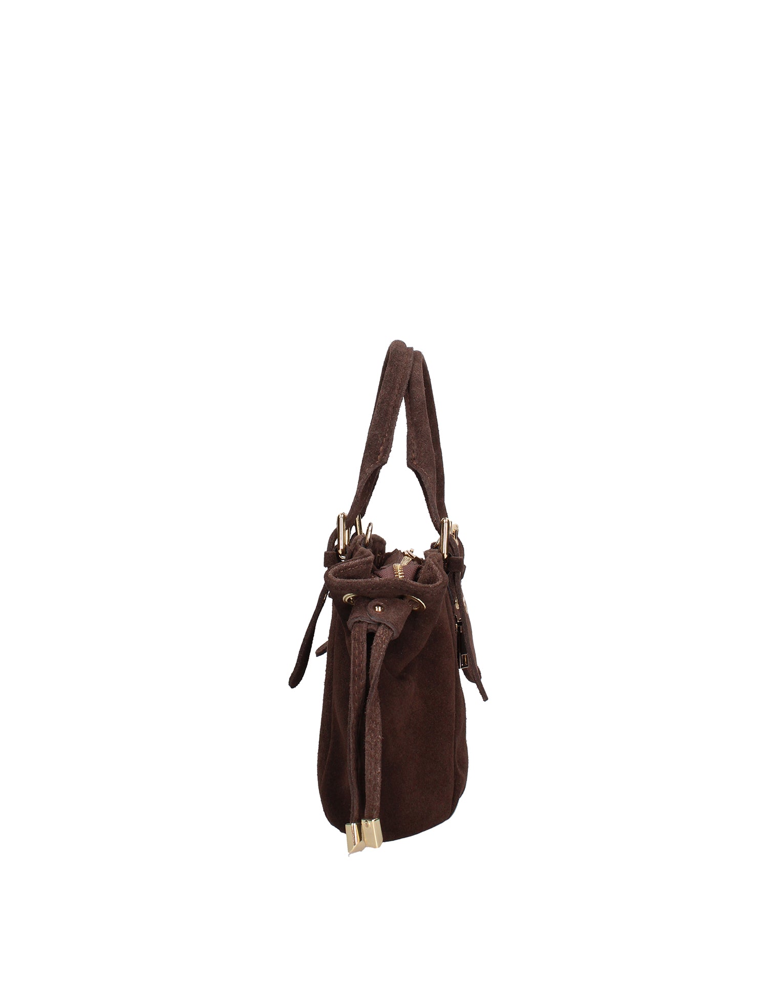 Borsa a Spalla in Vera Pelle Testa di Moro
