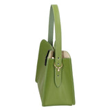 Katia Women's Handbag in Genuine Leather Made in Italy 17x12x9 cm