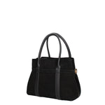 Borsa a Mano in Vera Pelle Nero