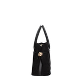 Borsa a Mano in Vera Pelle Nero