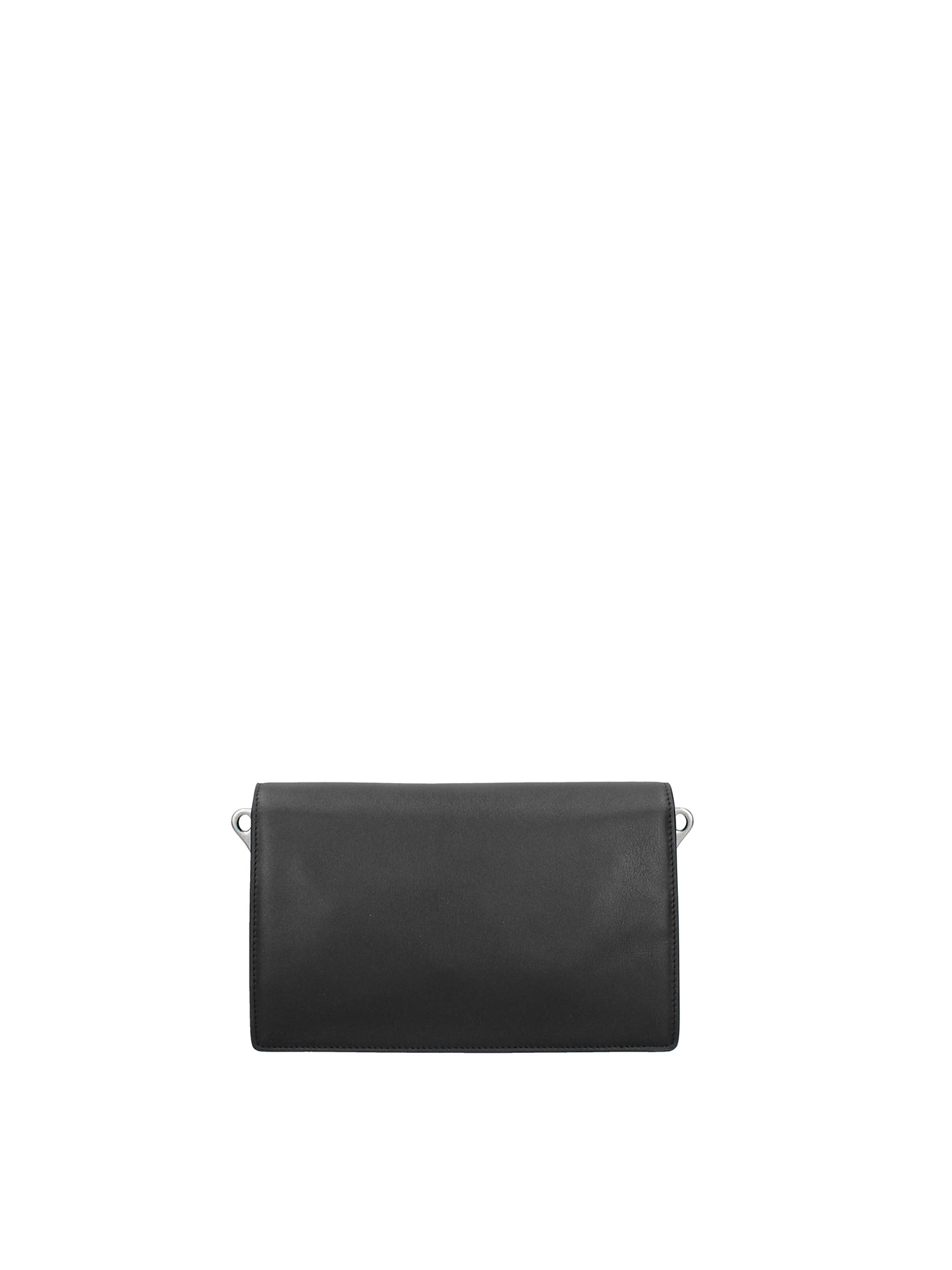 Borsa a Tracolla in Vera Pelle Nero