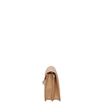 Borsa a Tracolla in Vera Pelle Beige Scuro