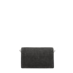 Borsa a Tracolla in Vera Pelle Nero